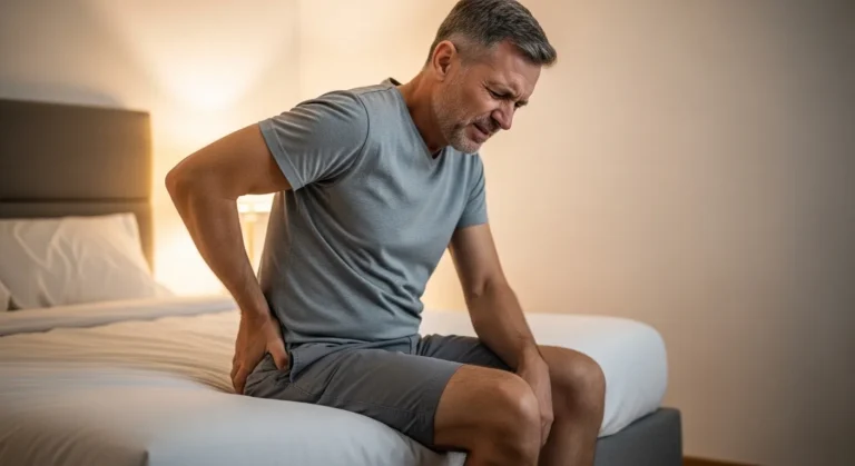 Dor no quadril ao sentar por muito tempo
