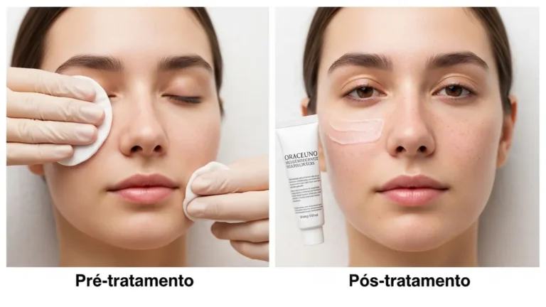Cuidados pré e pós-laser fracionado para cicatrização